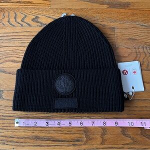 lululemon Black Beanie Team Canada olympics